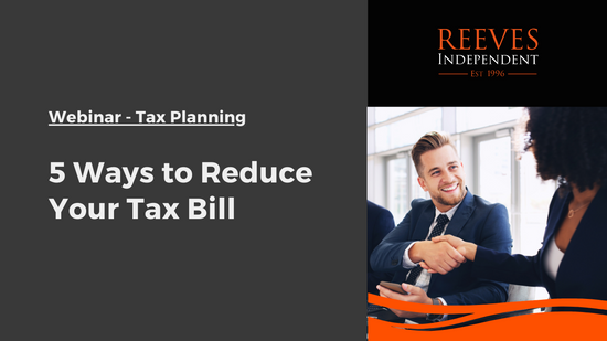 5 Ways to Reduce Your Tax Bill